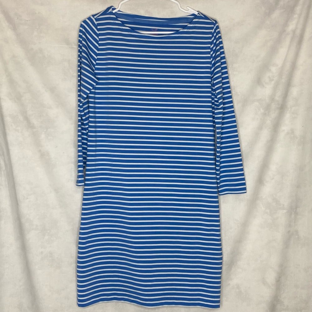Vineyard Vines Sankaty Boatneck Shift Dress